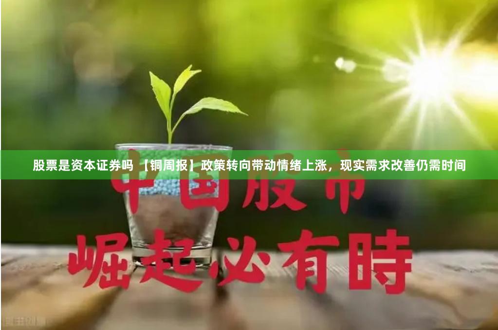 股票是资本证券吗 【铜周报】政策转向带动情绪上涨，现实需求改善仍需时间