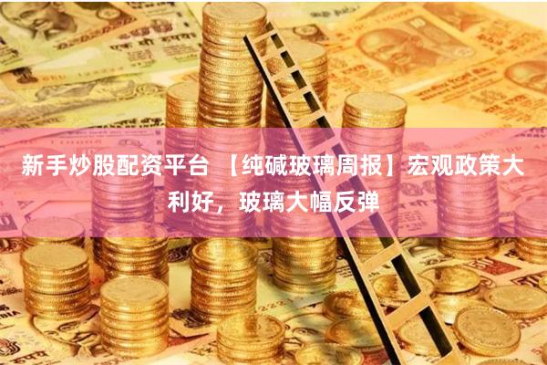 新手炒股配资平台 【纯碱玻璃周报】宏观政策大利好，玻璃大幅反弹